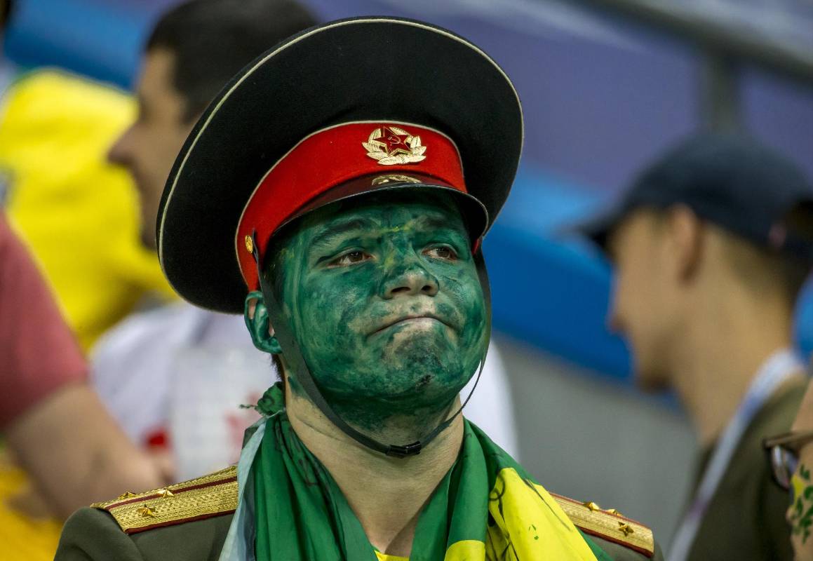 Los rostros de la eliminación en Rusia. FOTO JUAN ANTONIO SÁNCHEZ