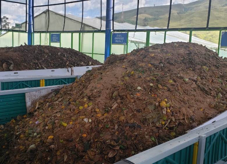 La planta de procesamiento de residuos orgánicos transforma, cada mes, 75 toneladas de desechos en abono orgánico. Tendrá segunda etapa para recibir material de pueblos vecinos. FOTO cortesía