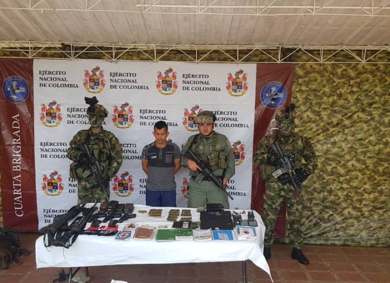 Comando, el perro que ayudó a la caída de alias el Gurre, del Eln