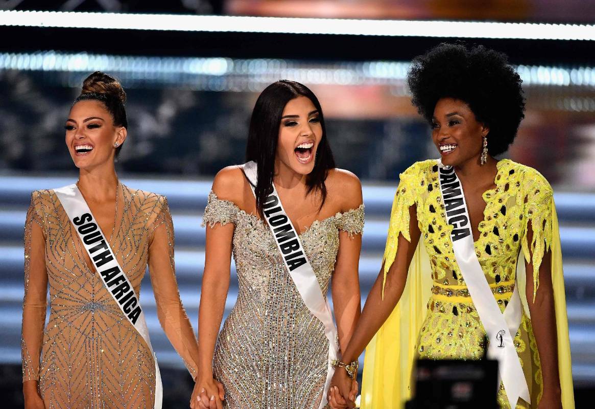 Sudáfrica, Colombia y Jamaica, las tres finalistas. FOTO AFP