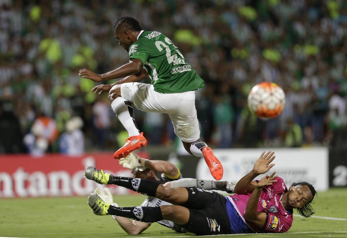 Atlético Nacional e Independiente del Valle definieron en el estadio Atanasio Girardot el campeón de la edición 57 de la Copa Libertadores. FOTO AP