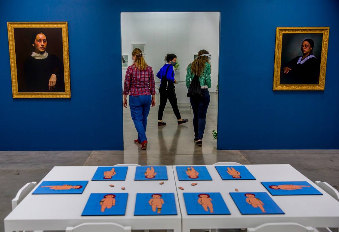 En las salas del Museo de Antioquia encontraran las obras del maestro Botero y de otros artistas antioqueños. Foto: Juan Antonio Sánchez