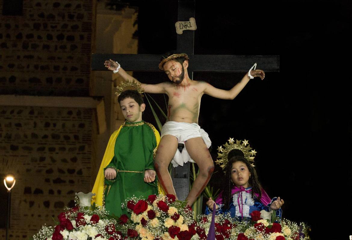 El jueves santico es una de las procesiones más importante de esta tradición. FOTO JUAN ANTONIO SÁNCHEZ OCAMPO