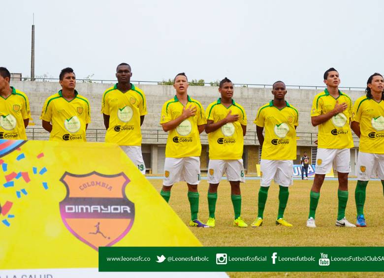 Leones de Urabá tendrán que mejorar de visitantes para no relegarse en la semifinal de la Primera B del fútbol colombiano. FOTO CORTESÍA LILIANA POSADA