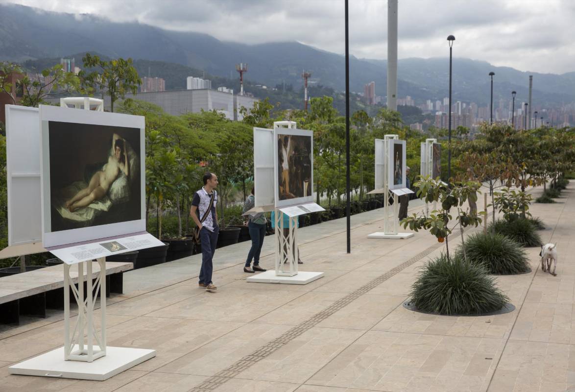 Todas las obras hacen parte de las colecciones del Museo del Prado, la muestra consta de 53 reproducciones de las obras originales. Foto: Edwin Bustamante.