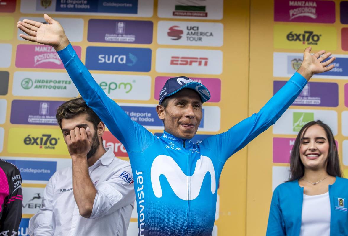 Con la victoria de Nairo Quintana y el título de Miguel Ángel López terminó el Tour Colombia 2.1 que se corrió en Antioquia y contó, entre otros, con la presencia del cuatro veces campeón del Tour de Francia, Chris Froome. FOTOS MANUEL SALDARRIAGA Y JUAN ANTONIO SÁNCHEZ.