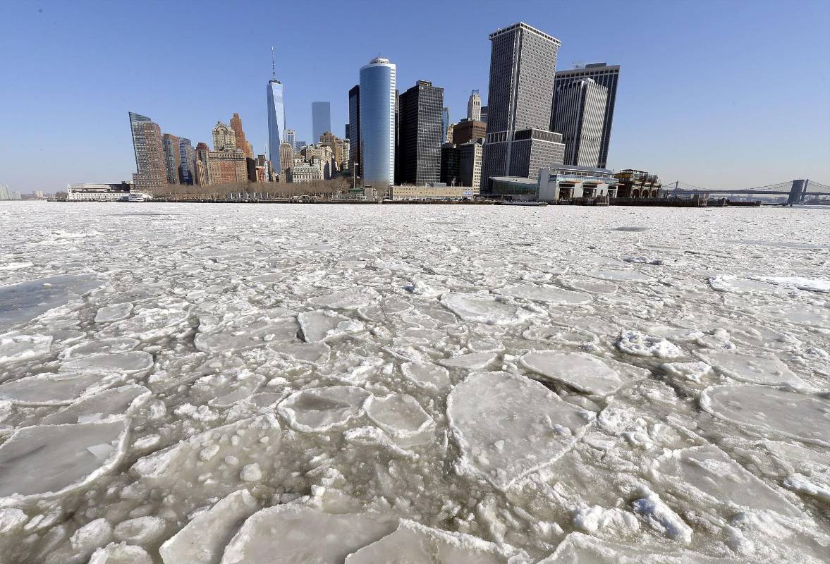 Vista al bajo Manhattan. FOTO AFP