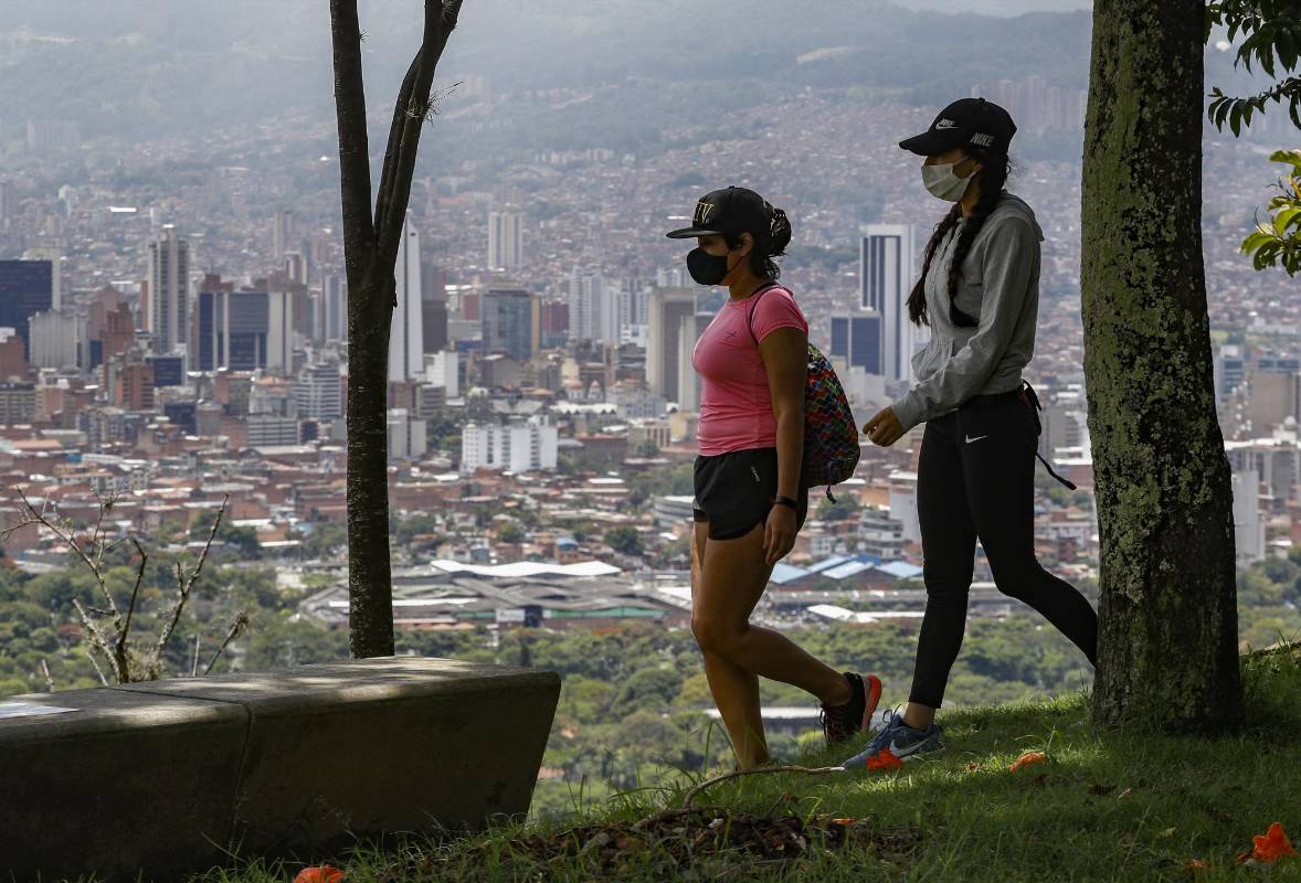 Este pulmón de la ciudad de Medellín, reabrió sus puertas para el disfrute de forma responsable de todos los ciudadanos. Foto: Manuel Saldarriaga Quintero.