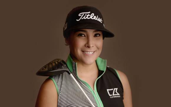 La golfista colombiana ajusta ocho años como profesional en el Tour Lpga. FOTO AFP