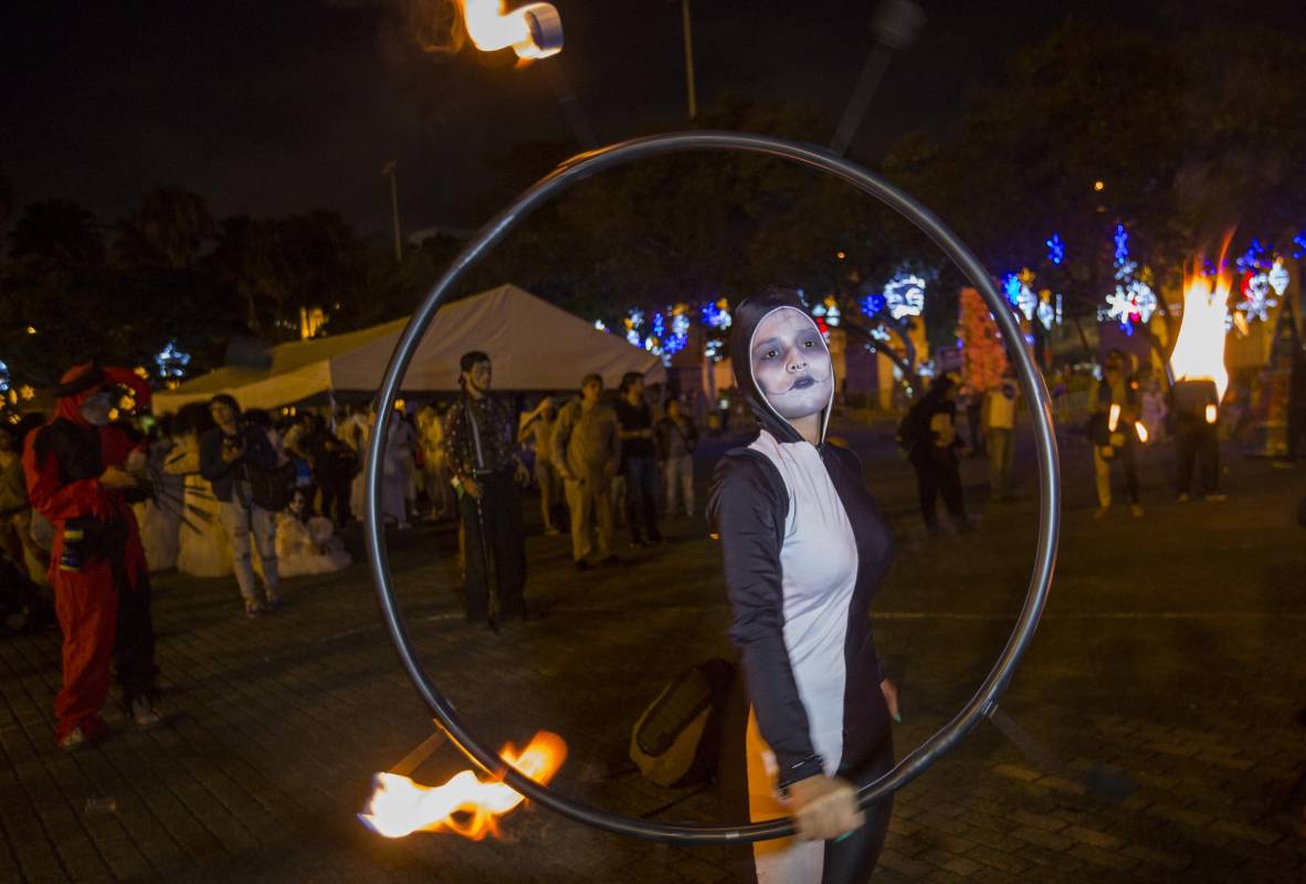 Este año se presentaron 7 mitos. FOTO Manuel Saldarriaga
