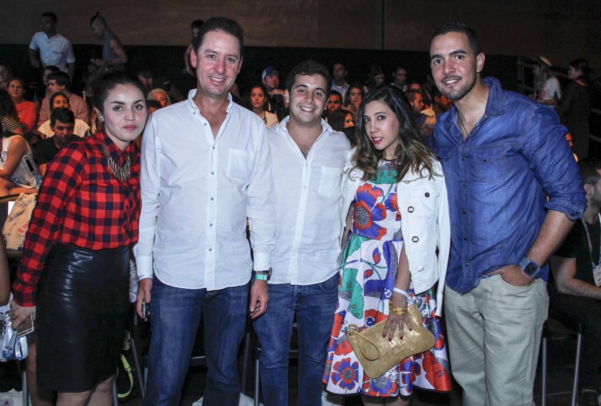 María Fernanda Jiménez, Art Svartsnaider, David Zebede, Itamaria y Luis Osorio. Foto Cámara Lúcida.