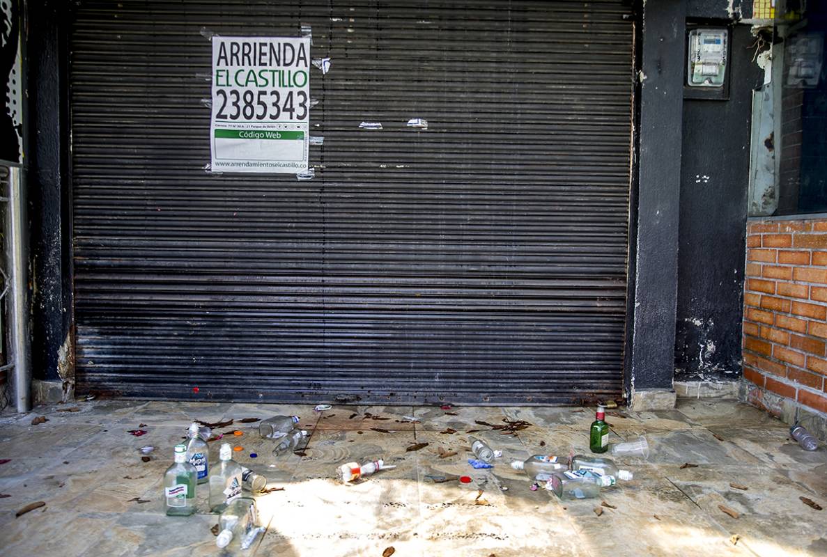 Los locales ahora están desocupados a la espera que nuevos inversionistas. Foto Juan Antonio Sánchez Ocampo