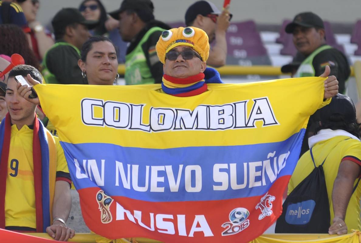 Como en 2011, Colombia volvió a vencer a Bolivia como visitante. FOTO AFP