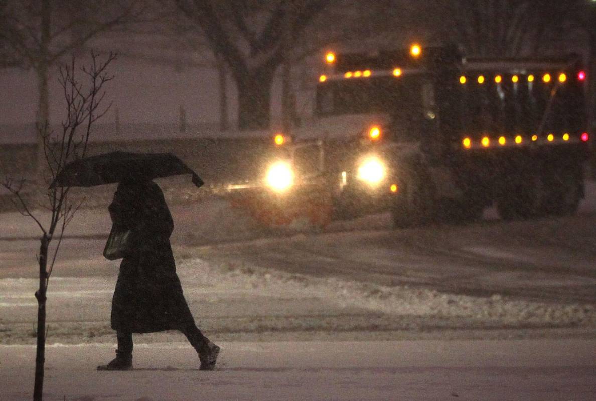 El aeropuerto de Filadelfia cancelará todos los vuelos previstos para este sábado. FOTO AFP