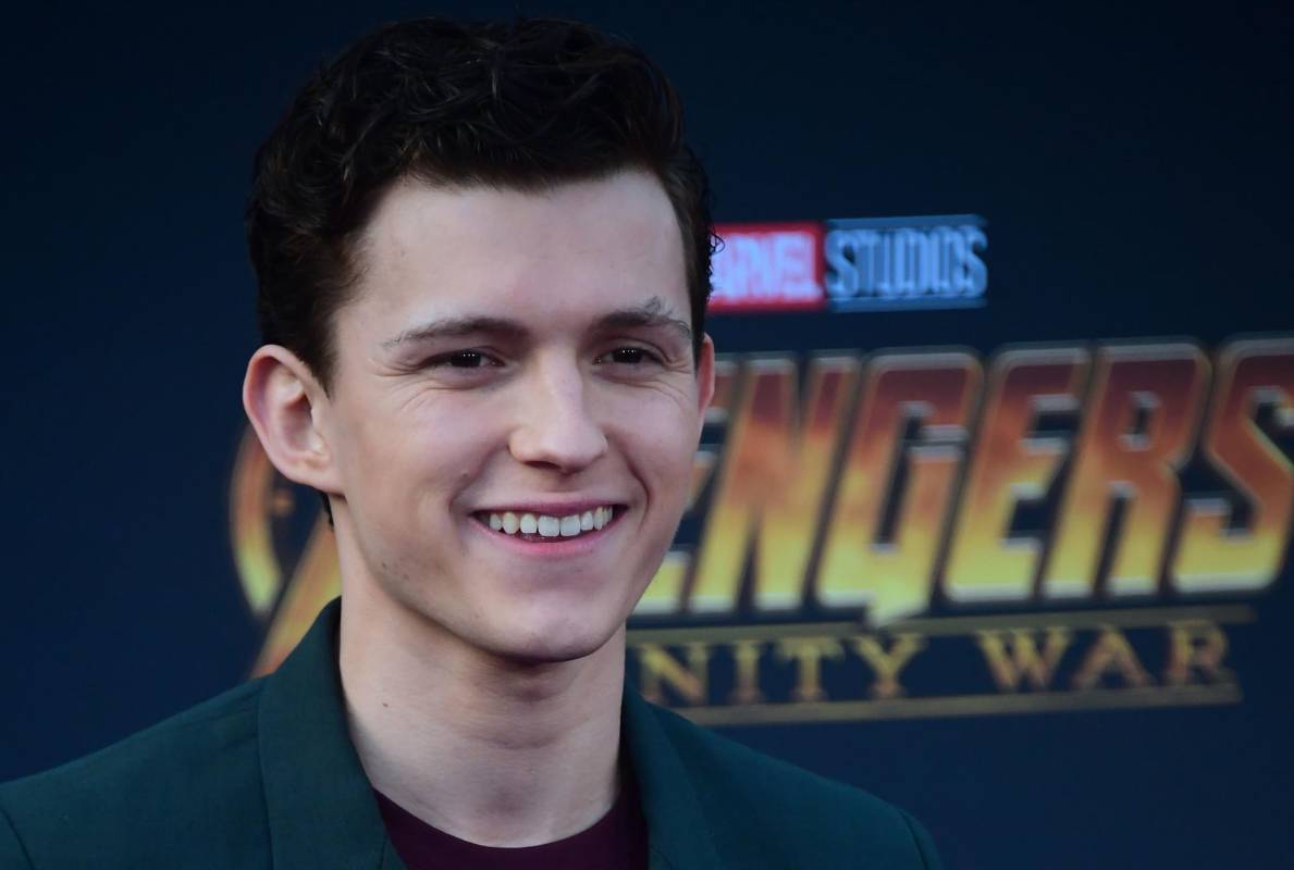 Tom Holland asistió a la premier. FOTO AFP