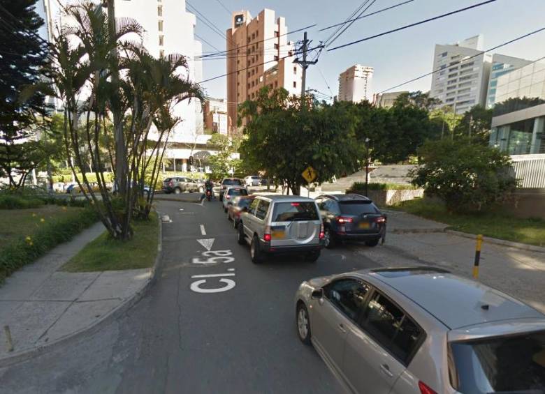 Esta calle ya no será de doble sentido. Solo se conservará el sentido occidente - oriente, hacia la Avenida El Poblado. FOTO Google Maps.