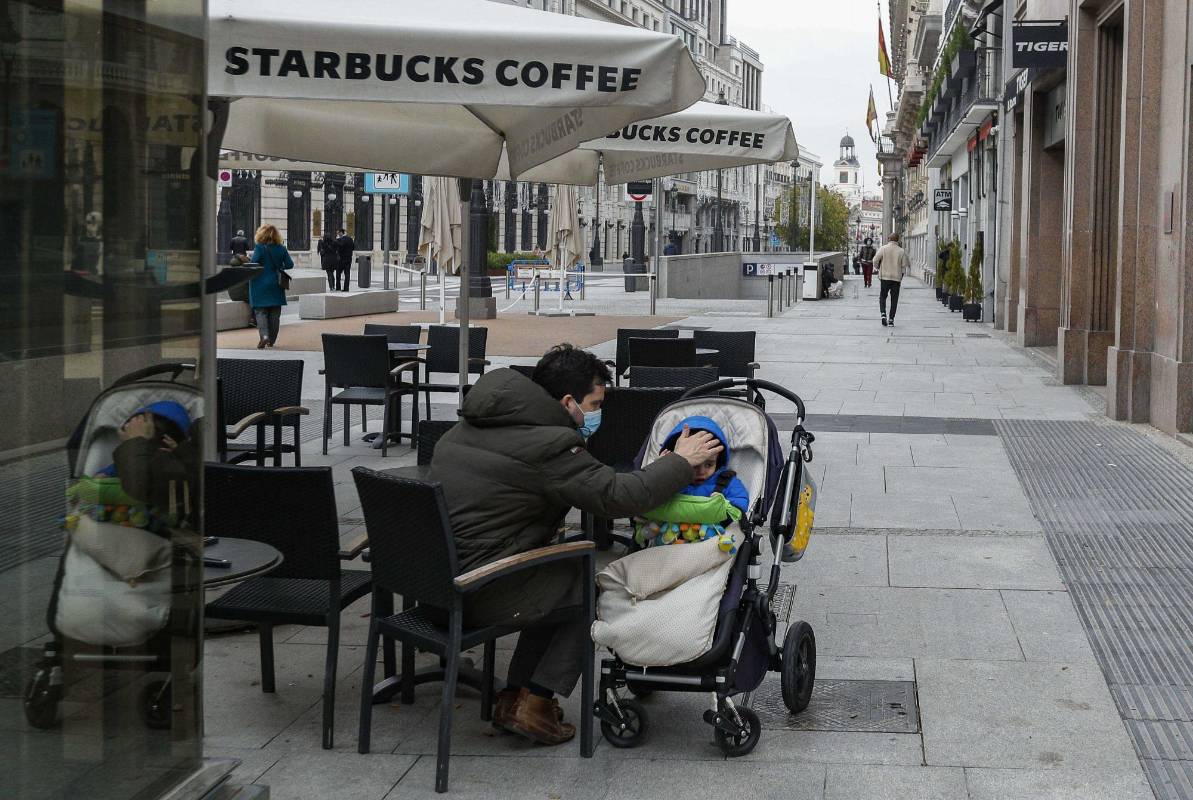 El rebrote de Covid en España tiene a lugares emblemáticos sin turistas. Muchos Países Europeos se prepararan para un aislamiento preventivo en la época navideña atípica que se avecina. Foto: Manuel Saldarriaga Quintero.