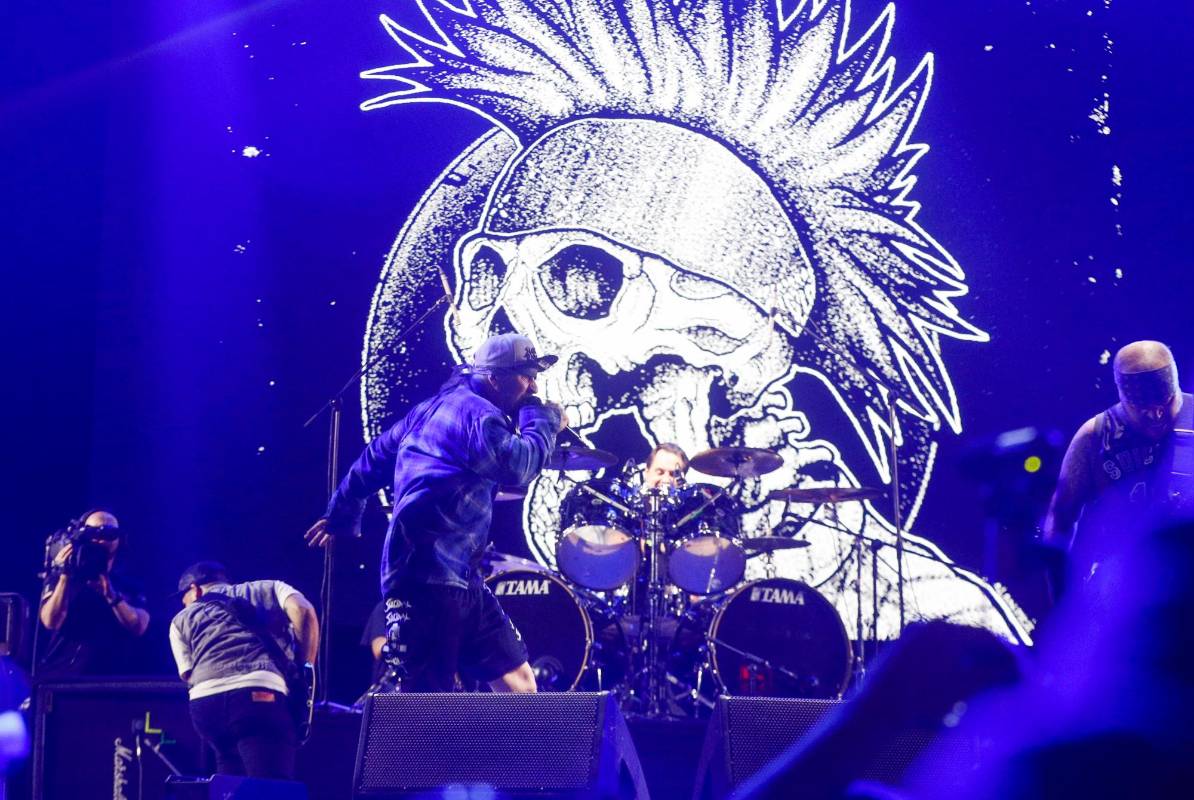 Suicidal Tendencies también participó. Estuvo liderada por Mike Muir. FOTO MANUEL SALDARRIAGA