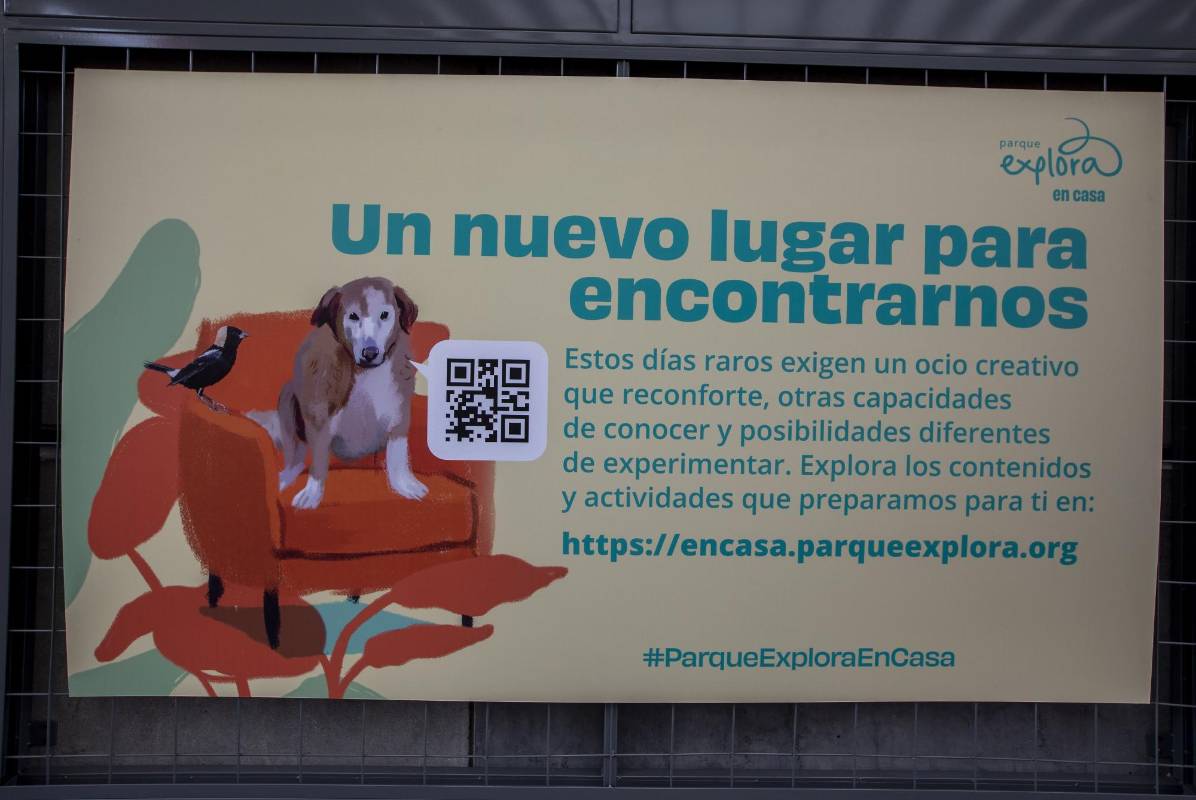 Este museo interactivo también propone a sus audiencias explorar sus contenidos y actividades a través de su nuevo portal web, para “pasar estos días raros”, encasa.parqueexplora.org. FOTO ANDRÉS CAMILO SUÁREZ