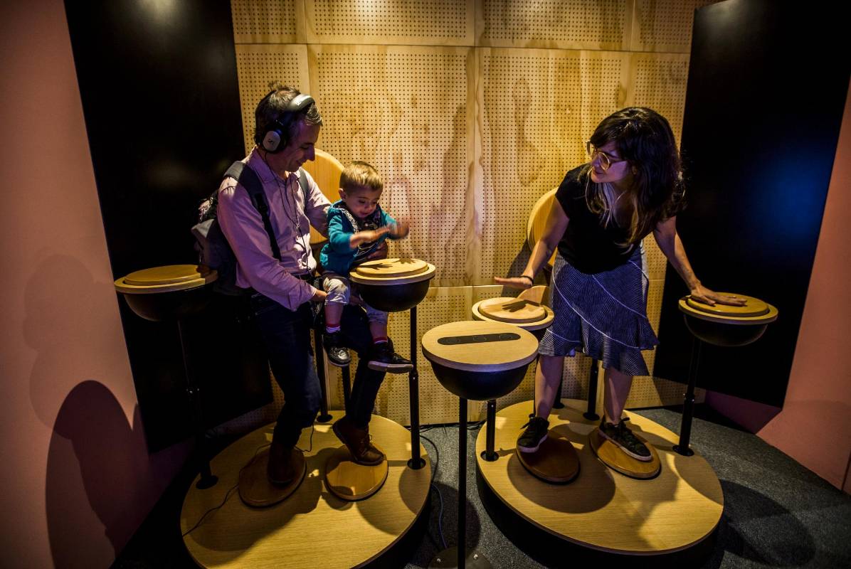 Luego de 22 meses de trabajo, esta sala conocida como “La Orquesta propia” se suma a las otras tres salas: Mente, Tiempo y En escena. Foto: Jaime Pérez