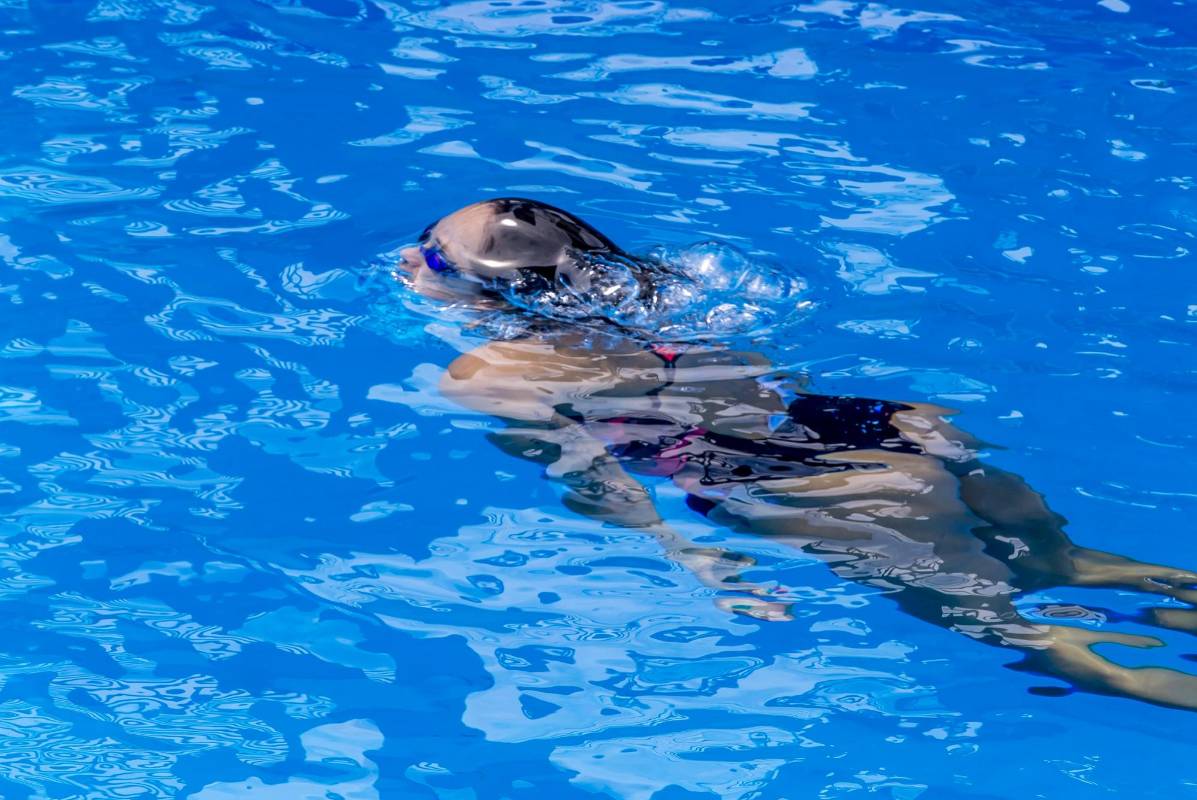 Por el momento regresan a entrenar los deportistas en la modalidad de natación carreras, clavados, polo acuático y nado sincronizado. Foto Juan Antonio Sánchez Ocampo