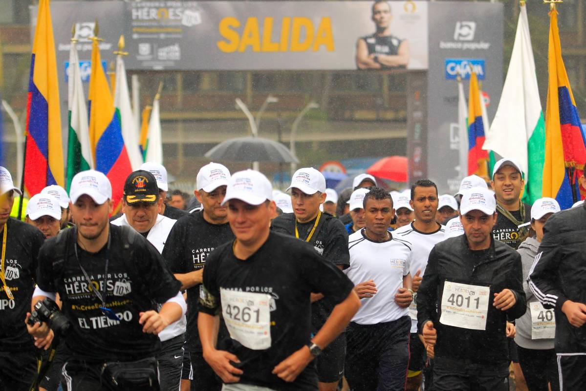 La Corporación Matamoros, adscrita al Ministerio de Defensa, fue la encargada de organizar la carrera. FOTO COLPRENSA