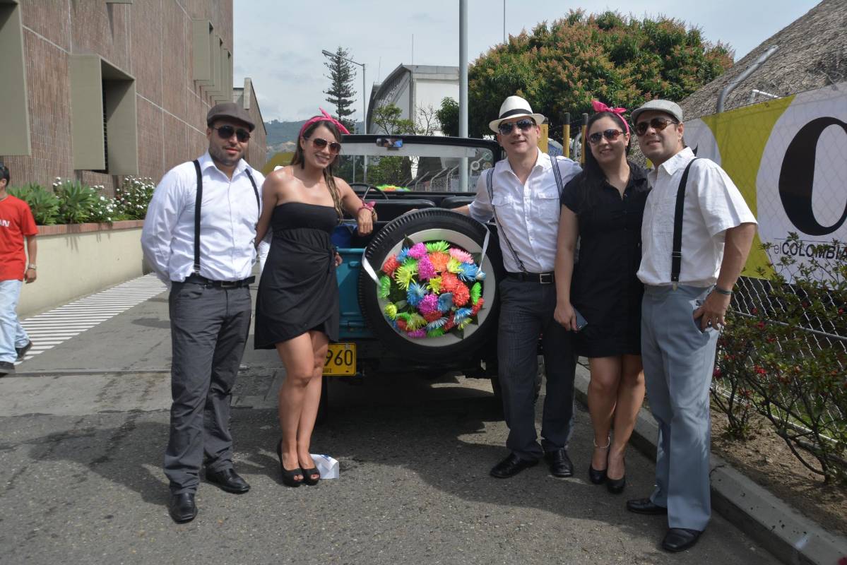 Diego Lora, Carolina Yepes, Juan Carlos Vargas, Bibiana Botero y Felipe Silva. Foto Cámara Lúcida.