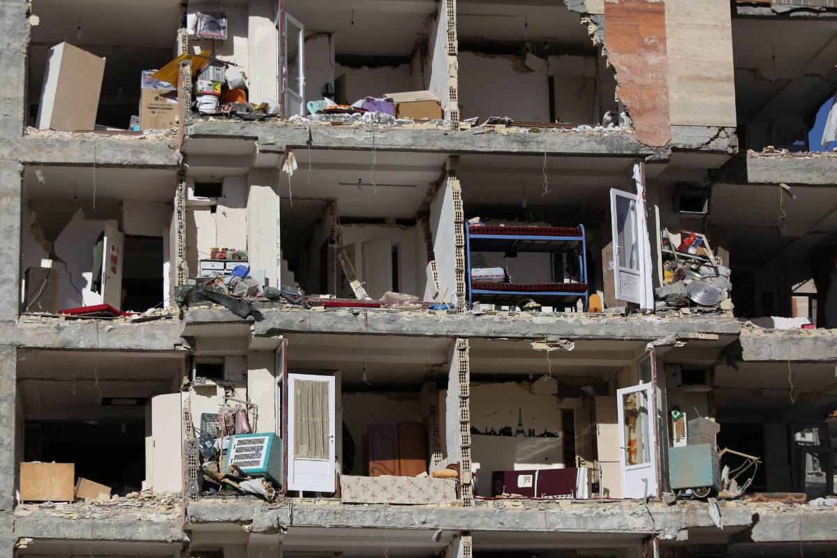 El temblor se registró a una profundidad de 25 km y a unos treinta km al suroeste de la ciudad de Halabja, en la provincia iraquí de Suleimaniya. FOTO REUTERS
