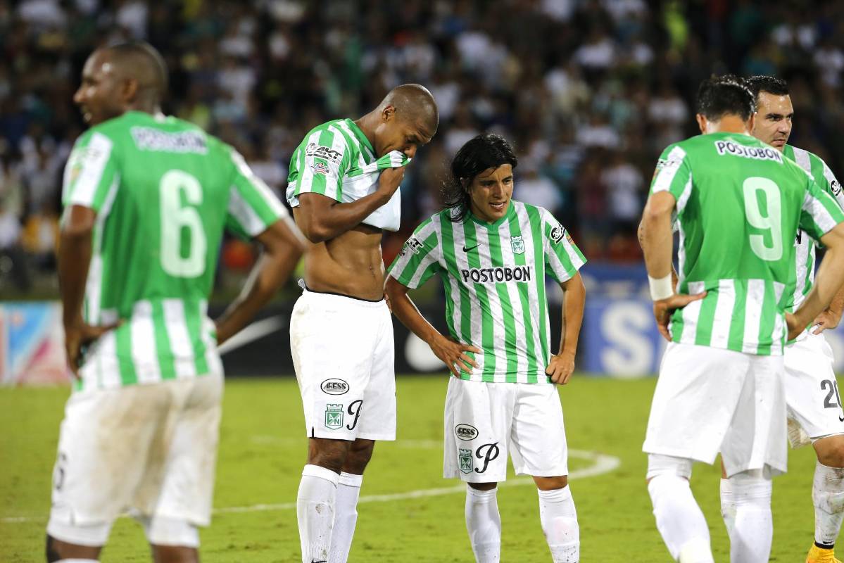 Nacional cayó este domingo por la mínima diferencia ante Santa Fe, que disputará la final con el Medellín. FOTO JUAN ANTONIO SÁNCHEZ