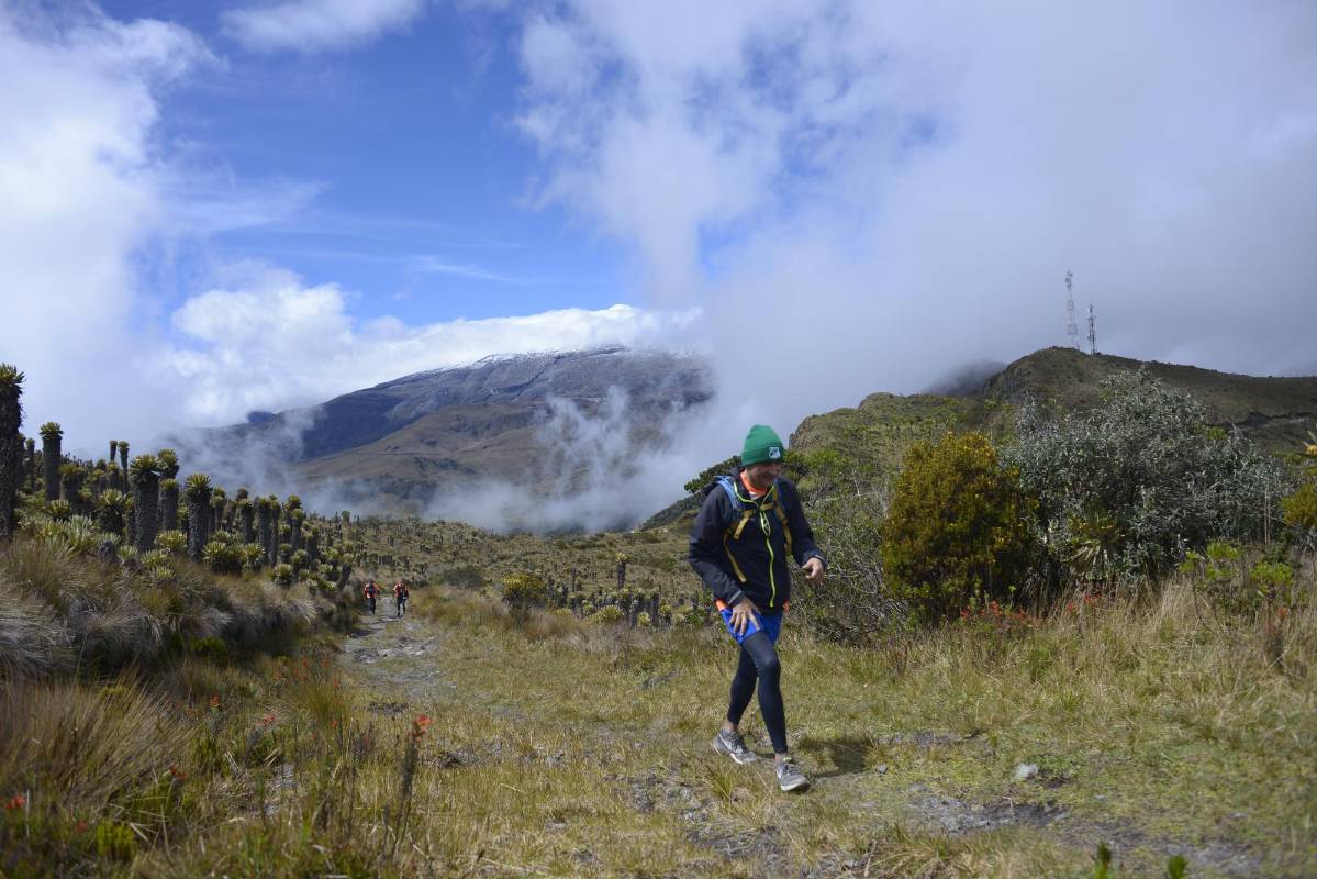 El evento también contó con la prueba Kilómetro vertical, que se disputó entre la parte alta de la zona industrial de Manizales hasta el Alto de Letras. FOTO CORTESÍA