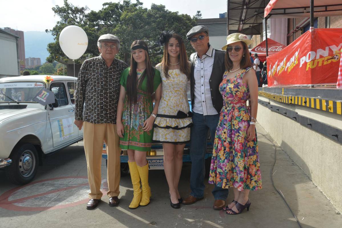 Lucio Arango, Angélica Arango, Paula Andrea Arango y Amanda Gómez. Foto Cámara Lúcida.