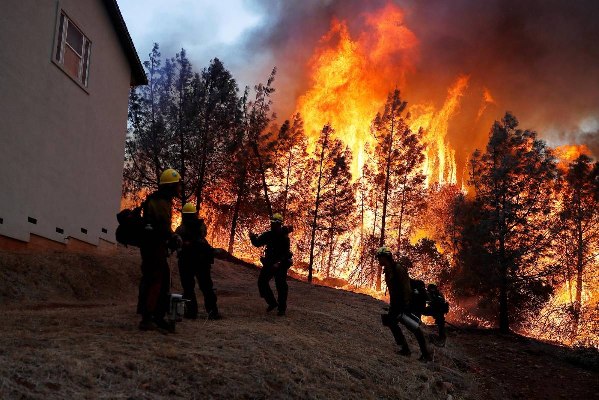 Más de 30.000 mil hectáreas de bosques se han quemado en estos dos días que lleva el incendio. Foto: agencia Reurters