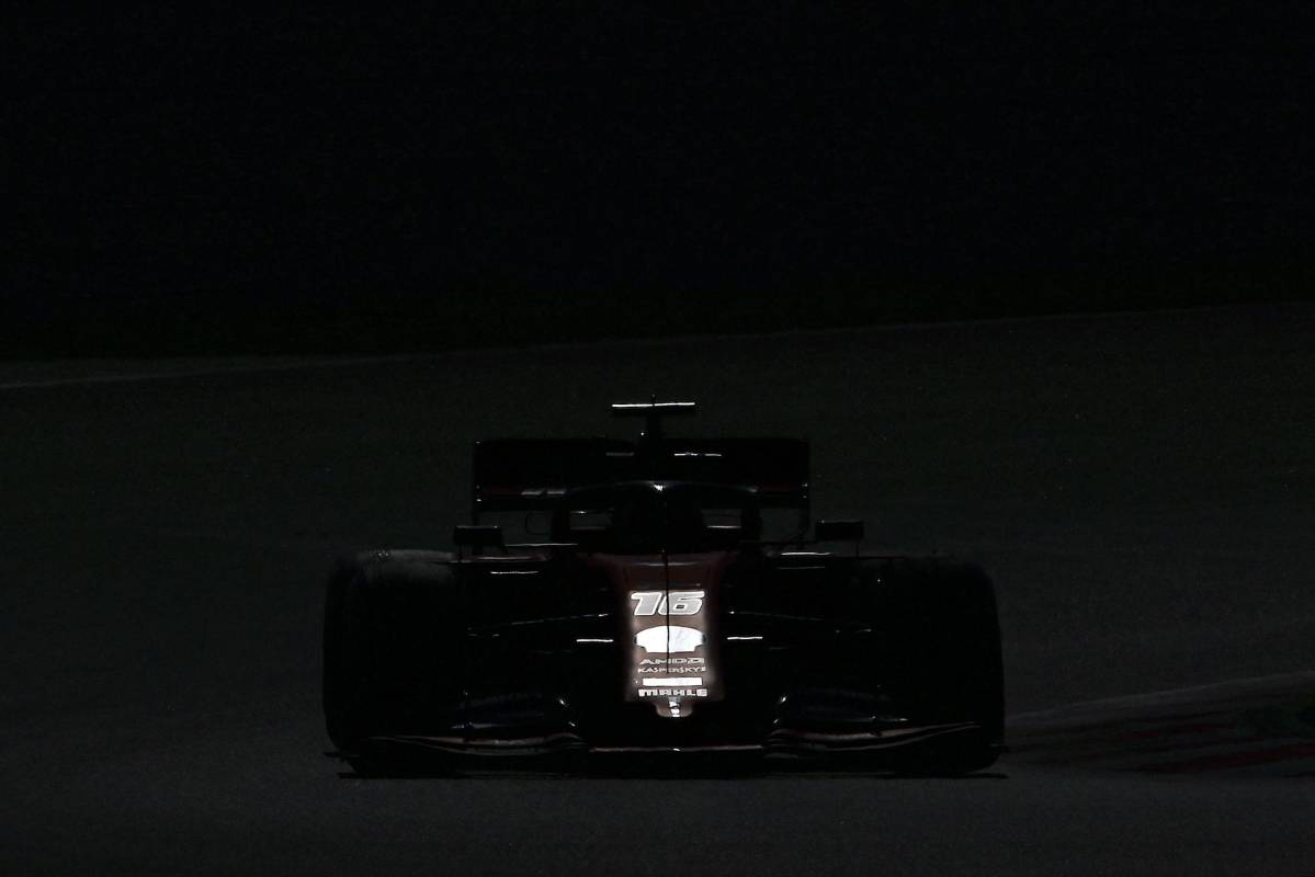 El piloto de Ferrari, Charles Leclerc, participa en las pruebas para la nueva temporada del Gran Premio de Fórmula Uno en el circuito de Cataluña en Montmeló, en las afueras de Barcelona. Foto: AFP