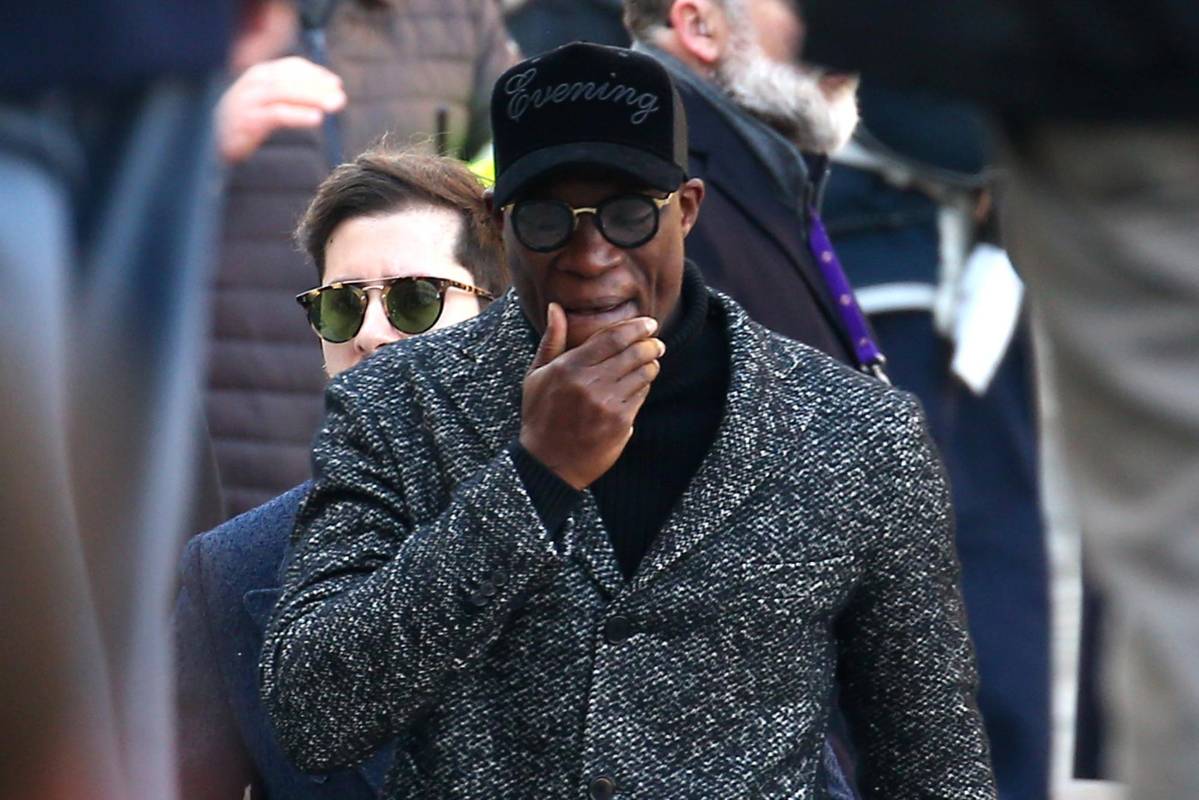 El delantero Mario Balotelli fue uno de los asistentes al funeral del FOTO REUTERS