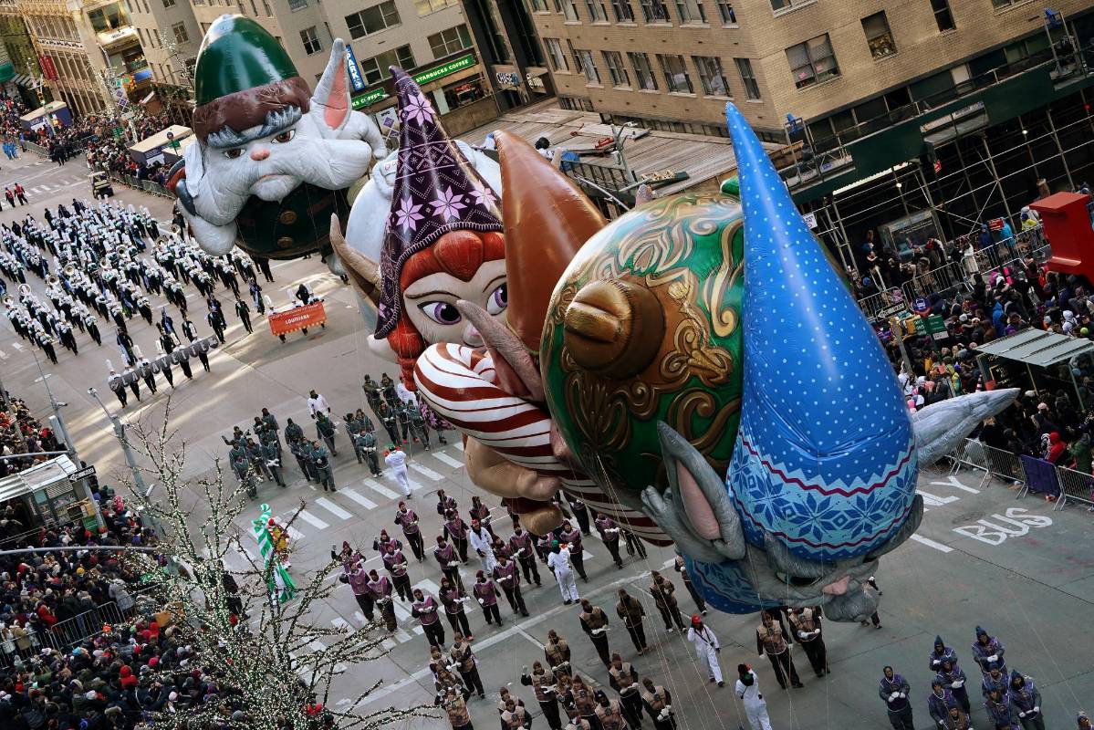 Desde noviembre de 1924, el desfile de Macy se ha convertido en sinónimo del inicio de las vacaciones de Navidad.
