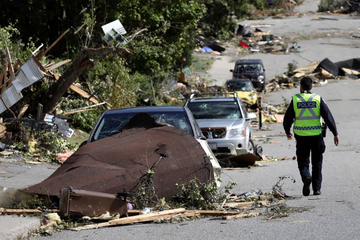 Según la compañía de electricidad HydroQuébec, más de 130.000 residentes en la zona de Ottawa se quedaron sin electricidad la noche del viernes. FOTO REUTERS