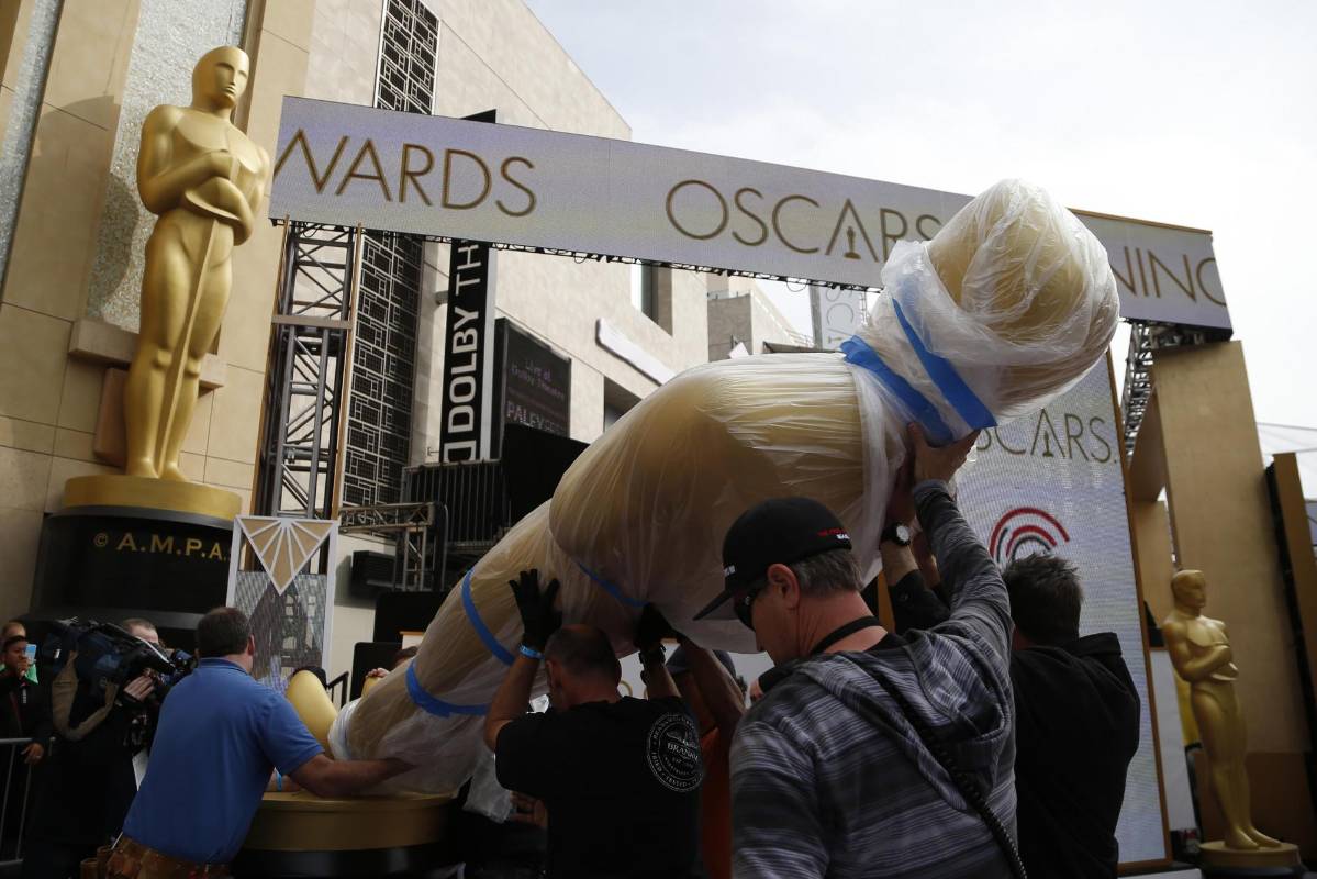 Este fin de semana se realizará la entrega número 87 de los premios más importantes para la industria cinematográfica. FOTO REUTERS