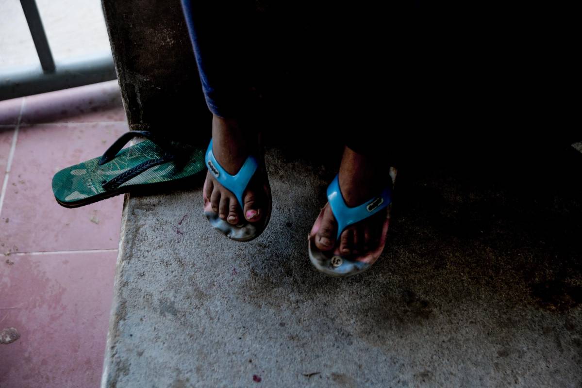 Los niños y niñas fueron de los más afectados, algunos que se salvaron están en los albergues temporales y otros fueron traslados a hospitales de mayor categoría para ser atendidos. Foto: Andrés Cardona