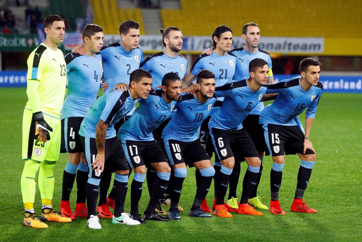 Selección Uruguay. FOTO REUTERS