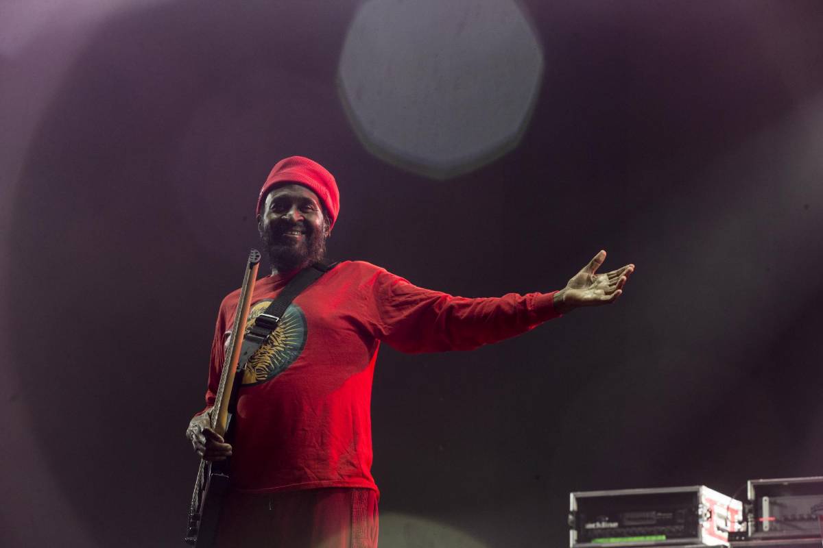 El grupo jamaiquino Inner Circle colmó el escenario de los fanáticos del reggae. Foto: Santiago Mesa 