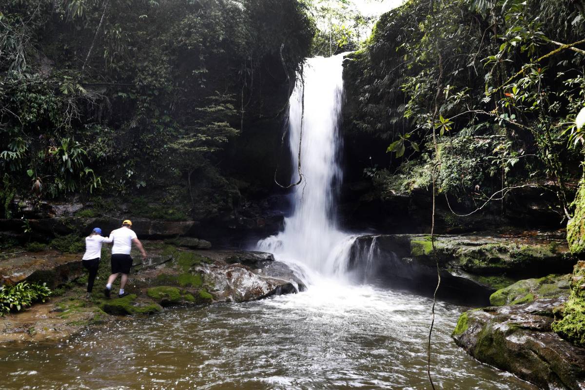 Es uno de los 24 Espacios Territoriales de Capacitación y Reincorporación (Etcr), en el que los excombatientes de la Farc aprovechan sus días para construir futuro a través de un turismo guiado para la comunidad y turistas que desean conocer donde antes eran territorios de conflicto. Foto: Manuel Saldarriaga Quintero