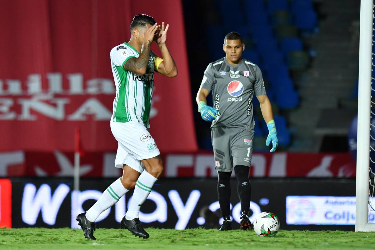 Con dos goles de Jéfferson Duque, Nacional derrotó 2-1 de visitante al América. Ambos se han enfrentado en 264 oportunidades, donde Nacional ha festejado 94 veces, América 92 y 78 juegos restantes terminaron en empate. Foto: Dimayor