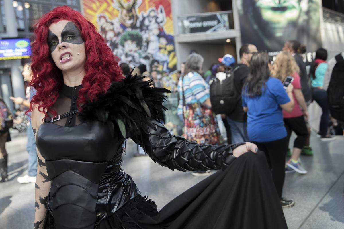 Disfraz de Morrigan de The Wicked + The Divine. FOTO AP