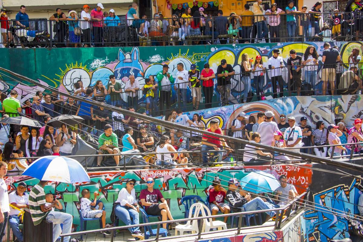 El certamen contó con la presencia de reconocidos downhillistas del mundo, entre ellos el estadounidense Nicholui Rogatkin. Foto: Carlos Velázquez 