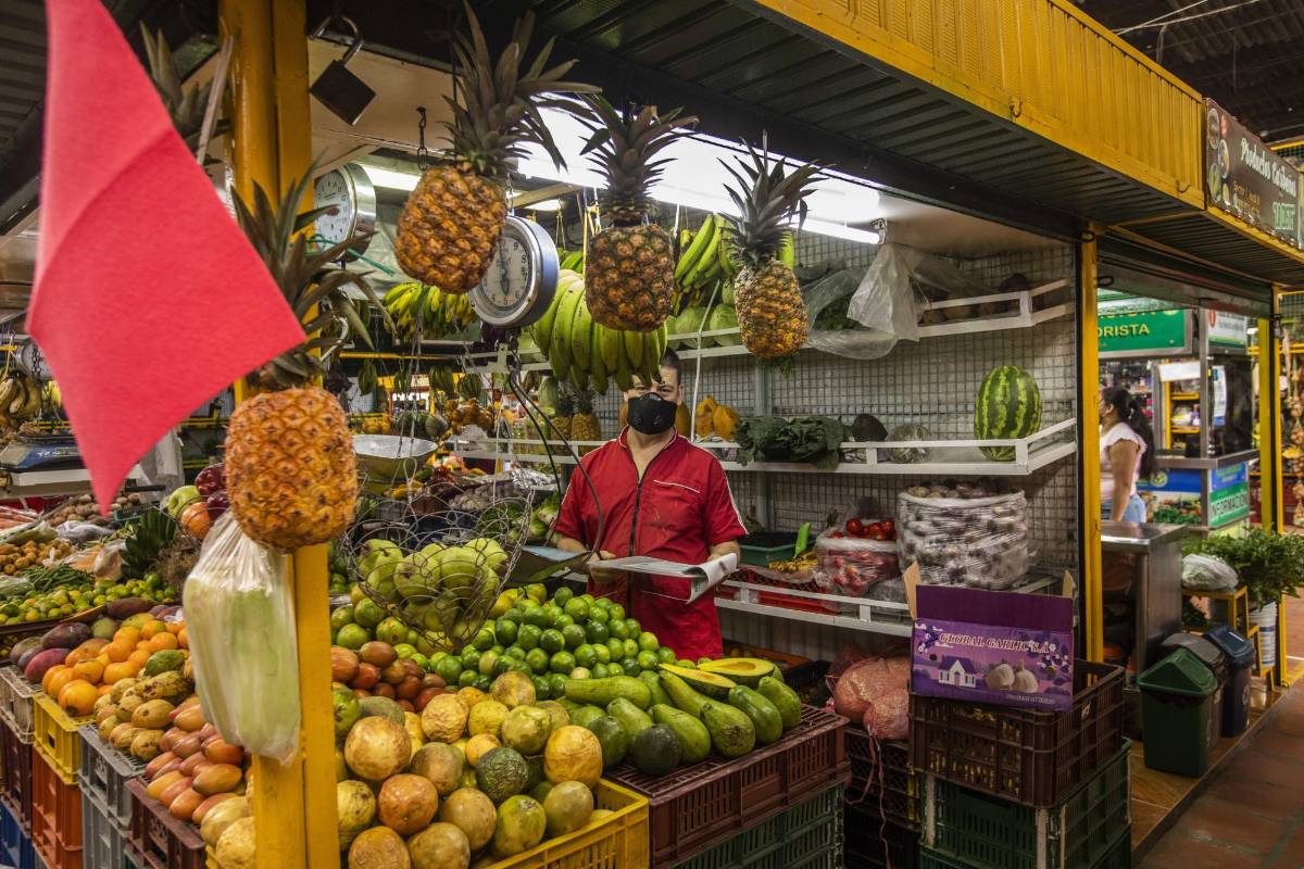 Los sectores de carnes, verduras y frutas están abiertos de nuevo. Foto: Carlos Velásquez
