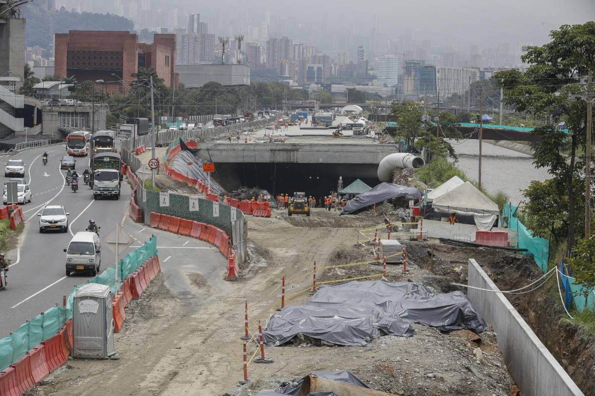 Las etapas 1A (ya entregada) y la 1B (en construcción) solo son una de las cinco fases previstas en Medellín. FOTO MANUEL SALDARRIAGA