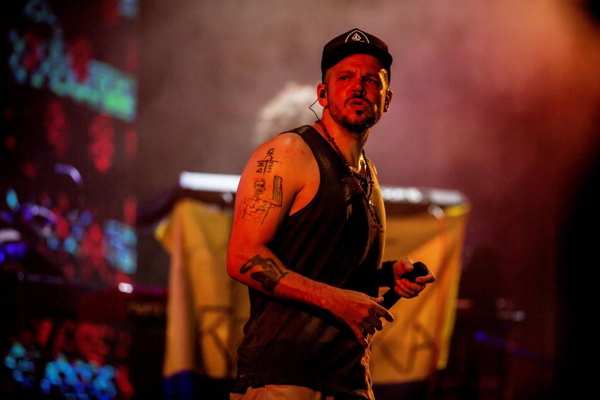 También cantó temas de Calle 13. FOTO Mario Valencia