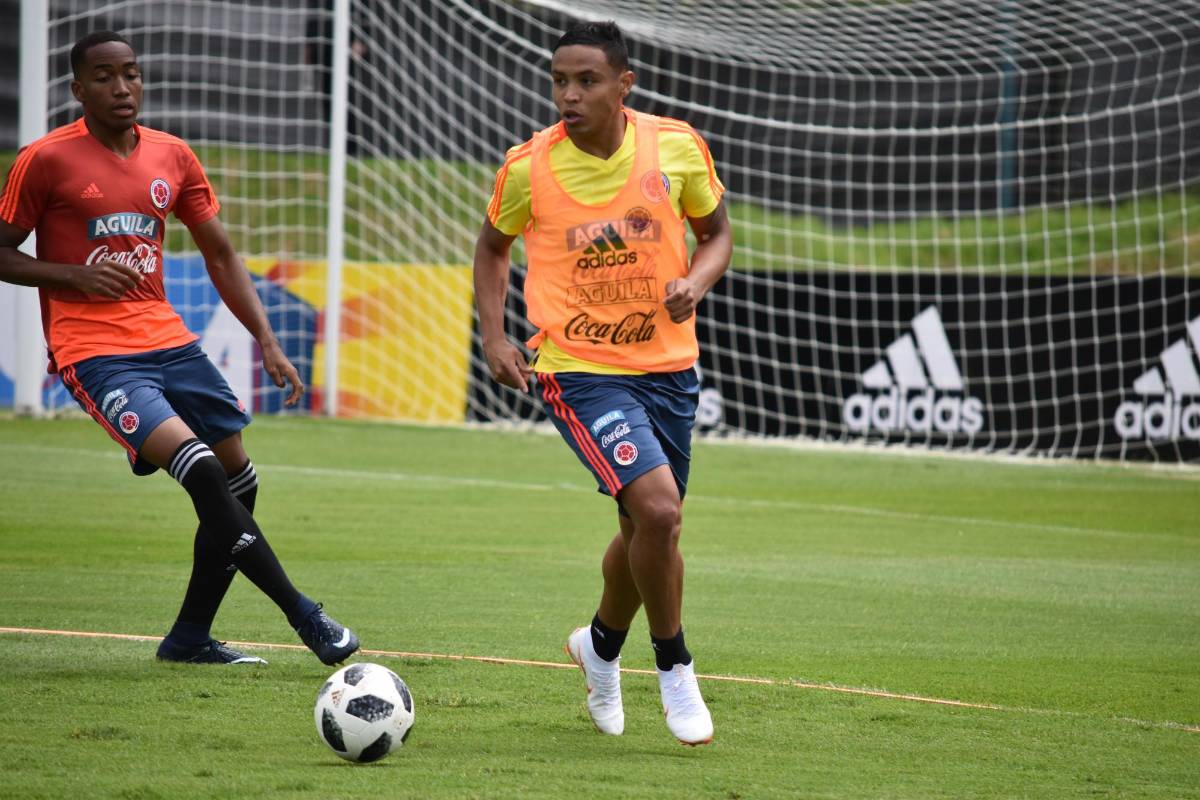 Los jugadores se entrenaron en las canchas de la sede de la Federación en Bogotá. FOTO CORTESÍA FEDERACIÓN COLOMBIANA DE FÚTBOL