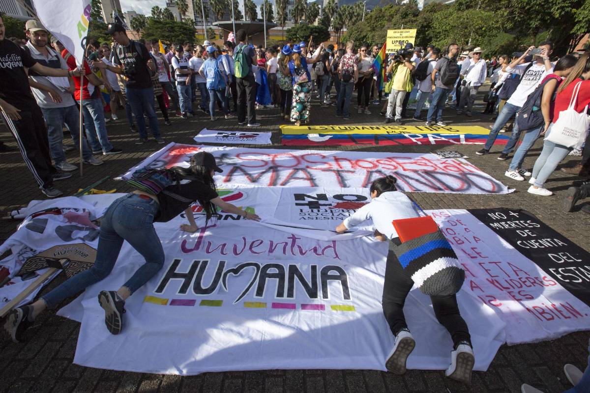 Los líderes son asesinados en medio de luchas que proclaman en sus comunidades, algunos por promover la sustitución voluntaria de cultivos o la restitución de tierras. FOTO EDWIN BUSTAMANTE