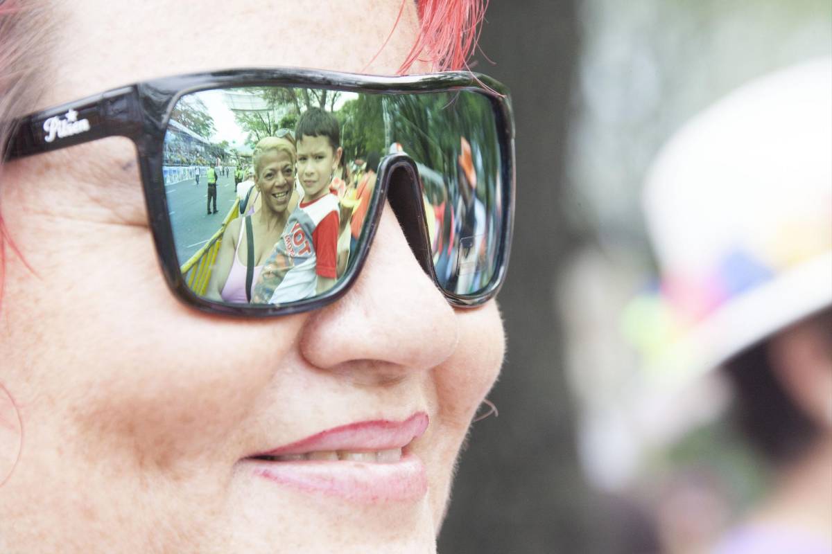 Asistentes al Desfile de Silleteros. FOTO MARIO VALENCIA.